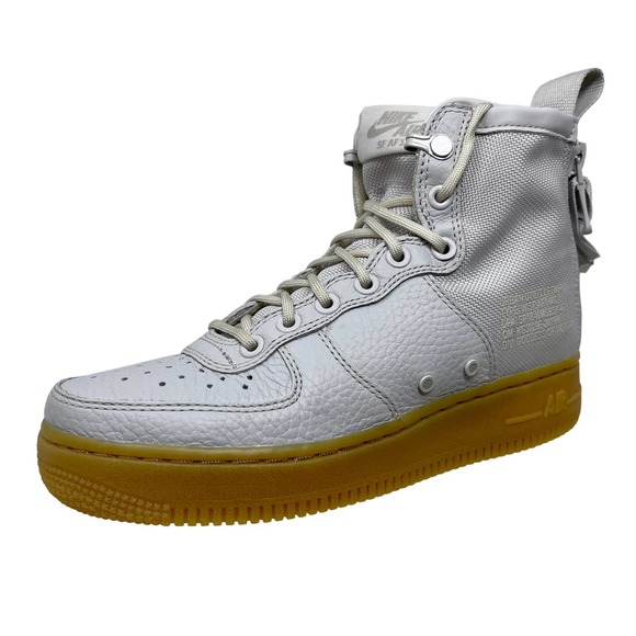 Nike Special Field Air Force 1 Mid Women's Sz 6 Vast Gray Leather 1373:L.3.3 - Picture 1 of 12